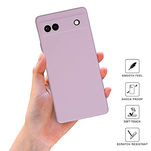 Image of SPRIG Compatible with Google Pixel 6A Premium FlexTone (TPU) Premium Back Cover Drop Tested Shock Proof Mobile Case for Men, Women, Boys and Girls with Camera Protection (Lavender Purple)