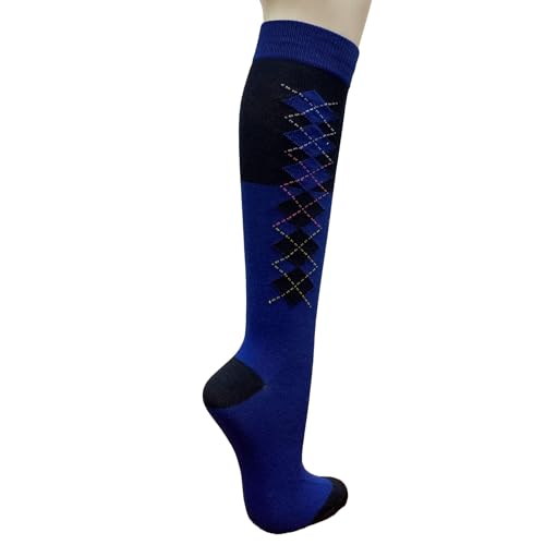 Image of SocksKnee Women Multi-Pack Colorful Variety Design Assorted Activewear Knee-High Stocking Socks, 9-11