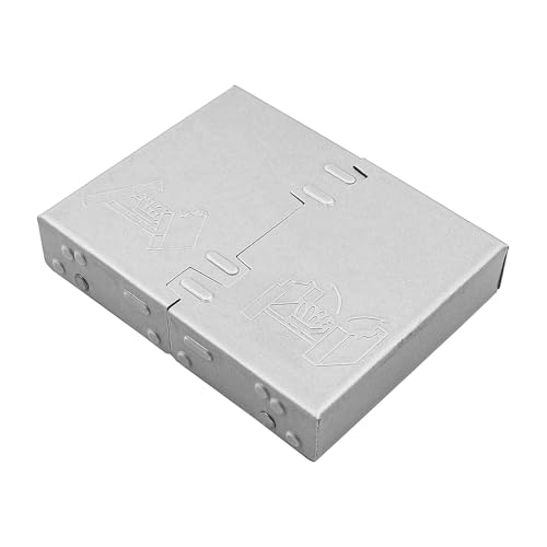 ANCLLO Spirituskocher - Zusammenklappbarer Taschen-Spiritusbrenner-Campingkocher für Outdoor-Camping, Wandern mit Picknick, tragbare Kochausrüstung für Rucksackreisen