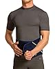 Tommie Copper Men’s Comfort Back Brace, Sweat Wicking Breathable Back & Muscle Compression Support for Everyday - Dark Navy - Large/X-Large