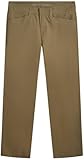 Dickies Women's Curvy Straight Leg Stretch Twill Pant