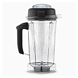 Vitamix 0703113610509 accesorio de licuadora Blender jar - Accesorios de licuadora (Blender jar, Negro, Transparente, Copoliéster, 2 L, 340 mm, 1,2 kg)