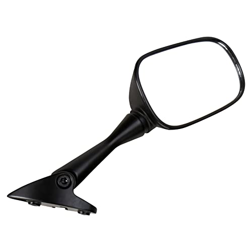 Emgo 20-37341 Matte Black Right Side Replacement Mirror for Honda VFR 800