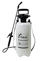 TUKAN Drucksprüher 5 Liter | Gartenspritze & Pumpsprüher für Pflanzenschutz, Bewässerung & Unkrautbekämpfung | Drucksprühgerät mit Verstellbarer Düse | Sprühflasche für Pflanzen & Garten