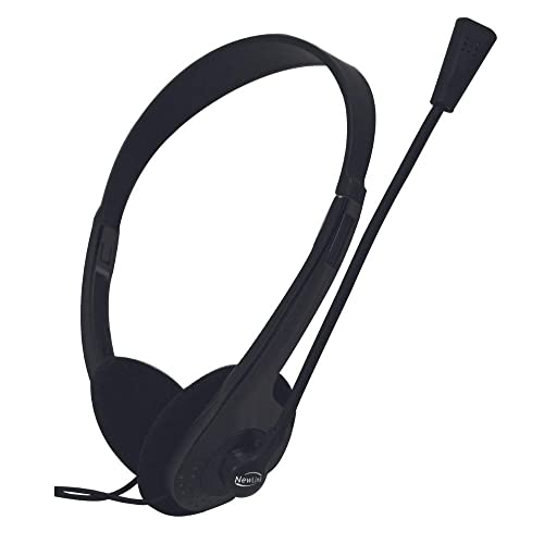 Fone de Ouvido com Microfone Newlink HIGH TONE HS302 Call Center - Preto