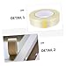 SKISUNO 2rolls Reinforced Fiberglass Tape Strong Adhesive for Tent and Awning Repairs Tear-Resistant Industrial for Electrical Appliance Fixing
