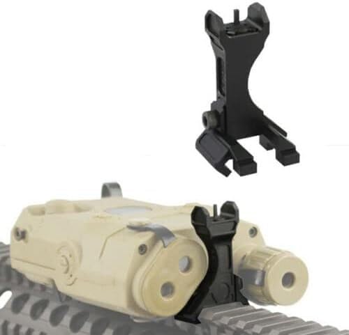 Viseur tactique fixe avant en métal pour rail Picatinny 20 mm accessoire noir