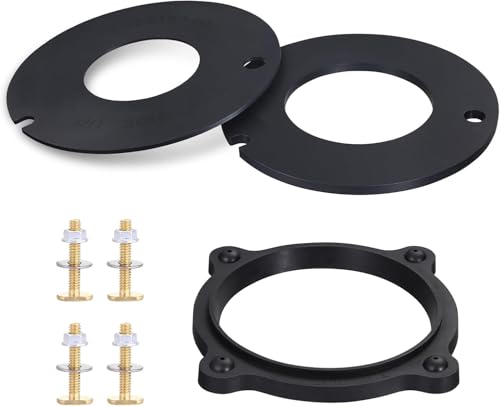 Johamoo Dometic RV Toilet Seal Replacement for Sealand/VacuFlush 510+,511H,2010,2011 Include 385316140,385311462, 385310063 RV Toilet Seal and 385345892 RV Toilet Flange, 4 in 1 Combo Kit