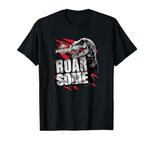 T-shirt Jurassic World T-Rex idéal comme idée cadeau pour un anniversaire