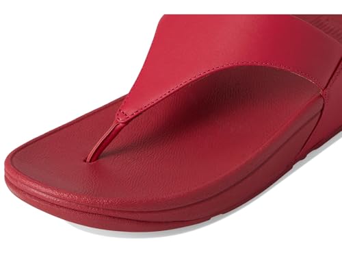 Image of FitFlop womens Lulu Leather Toe Post