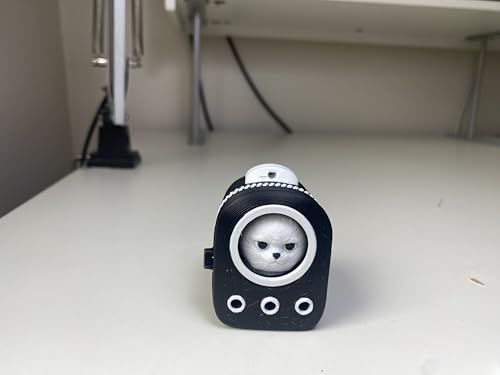 Sculpture de poche imprimée en 3D avec sac à dos miniature mat - 5