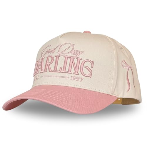 Image of Vintage Fashion Trucker Hat | Men & Women | Trendy Cute Retro Red Caps for Country & Western | Camo Fur Cotton | Snapback