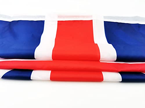 HYX Large Union Jack Flag 5ft x 3ft (150cm x 90cm) Great Britain National Flag Team GB Supporters for Festival Party with Double Stitched Seam and Metal Eyelets,1 Pack - Image 4