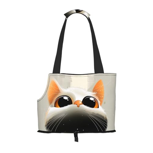 Sac de transport pliable pour petits chiens et chats en voyage