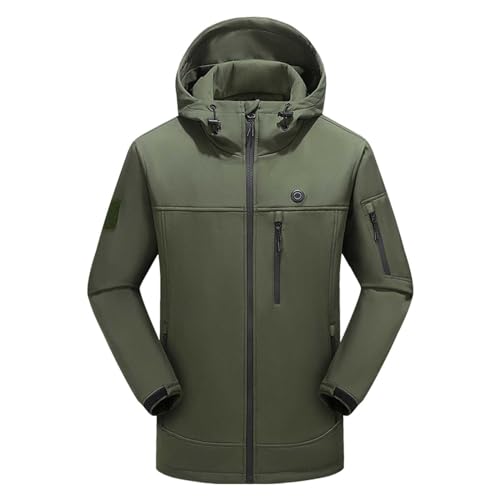 Veste chauffante homme pour camping et ski gilet chaud USB S-6XL