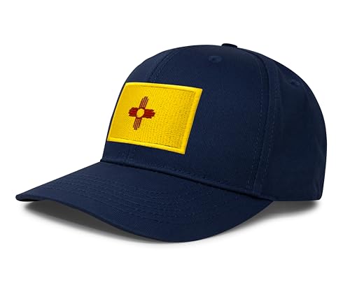 Image of International Tie State Hat for Men and Women, Adjustable Snapback Trucker Baseball Cap with Embroidered Patch