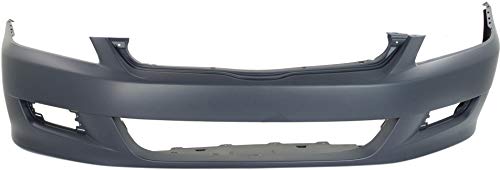 Garage-Pro Front Bumper Cover Compatible With Honda Accord 2006-2007, Primed, Coupe