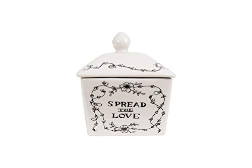 Creative Co-Op DA8364 Country Stoneware Butter Dish thumb #5