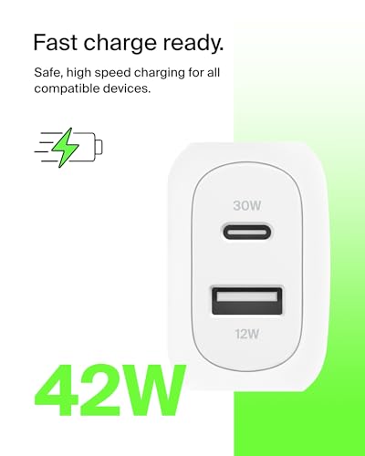 Belkin BoostCharge Dual 42W GaN Charger (2-Port) — view 3