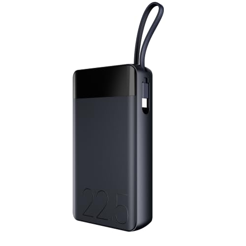 Image of boAt Apex PB400 with in-Built Type-C Cable; 20000 mAh 2-Way PD 22.5W Fast Charging Powerbank with Triple Output; Premium Finish; for Android, iPhone 17 /16 /Pro, Samsung, iPad (Storm Blue)