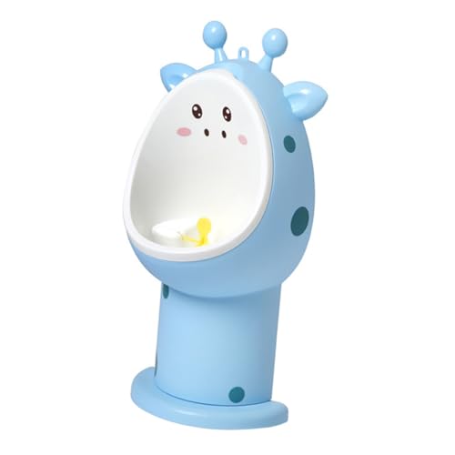 MUSISALY 男の子用トイレトレーニング小便器 ピンホイール付き 用おまる 可愛い漫画デザイン 素材 耐久性抜群 立ち用壁掛け兼用 トイレ習慣