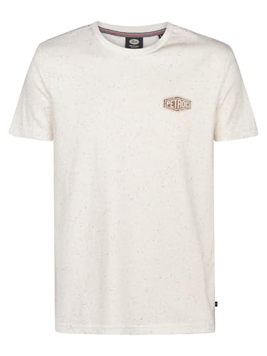 Petrol Industries M-1050-tsr614-0112-xl Camiseta para Hombre Classic Print, Seashell, Extra-Large tee SS