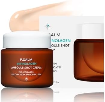 Amazon.com: P.CALM Retinolagen Ampoule Shot Cream 60ml | Vegan Pore ...