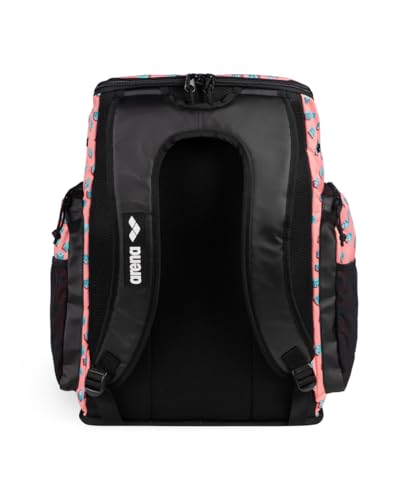 Image of ARENA Spiky III Backpack 45 Swimming Athlete Sports Gym Rucksack Large Training Gear Equipment Swim Bag for Men and Women, 45 Liters, Dices