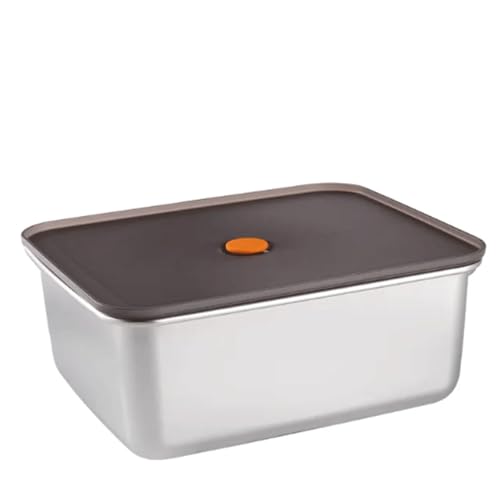 FROON Caja de Almacenamiento refrigerada de Acero Inoxidable 304, Caja de Mantenimiento Fresco, contenedor de Alimentos, Fiambrera para harina, Pasta y nueces
