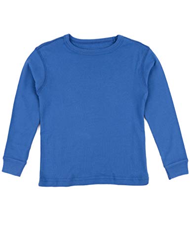 Image of Leveret Long Sleeve Boys Girls Kids & Toddler T-Shirt 100% Cotton (2-14 Years) Variety of Colors