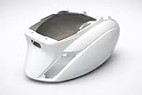Seitenverkleidung hinten weiß passend für Piaggio Zip 50 AC ab 2000