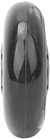 Miniatura 8 de Ruedas silenciosas de poliuretano de 3 pulgadas con rodamiento 608ZZ 2.992x0.945x0.315 in Reemplazo para carrito de equipaje, patín negro,