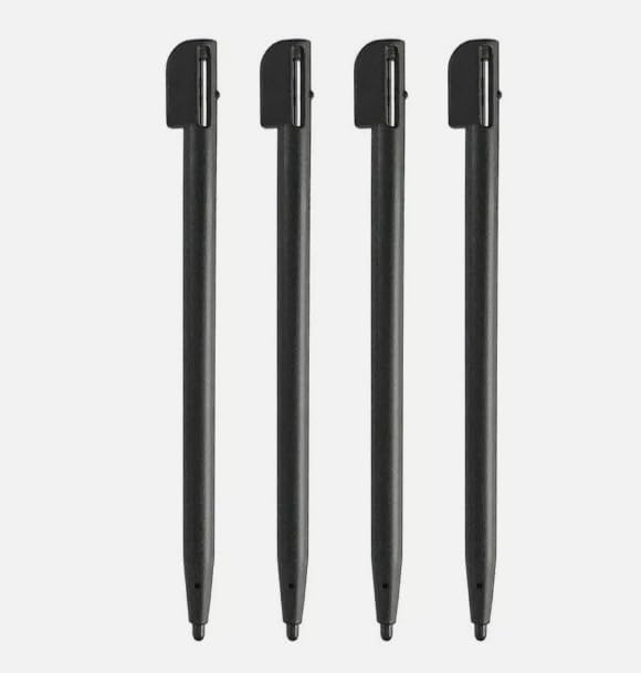 7PCS Touch Screen Stylus Pen Replacement for Nintendo DS Lite NDSL Black Plastic Gaming Touching Pencil Accessories 3