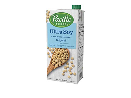 Vista 9 de Pacific Foods Ultra Soy Leche no láctea, original, 32 onzas líquidas, (paquete de 12)