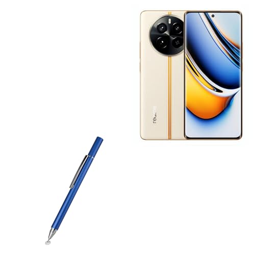 BoxWave Stylus Pen Compatible with Realme 12 Pro - FineTouch Capacitive Stylus, Super Precise Stylus Pen - Lunar Blue