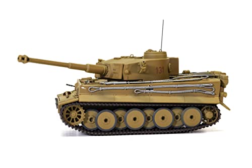 Corgi Diecast Tank - CC60515 Panzerkampfwagen VI Tiger Ausf E - Tiger 131 - German Military Metal Tank Toy Detailed Armored Vehicle - Die Cast World War II Models for Adults, Brown - Image 5