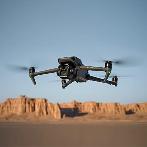 DJI Mavic 3 Pro Fly More Combo with DJI RC, Flagship Triple-Camera Drone with 4/3 CMOS Hasselblad Camera, 15km Video Transmission, 3 Batteries, Charging Hub, FAA Remote ID Compliant - Thumbnail 6