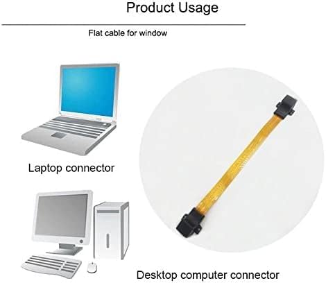 Cable Ethernet Plano YXQ RJ45 Hembra a Hembra 30cm miniatura 4