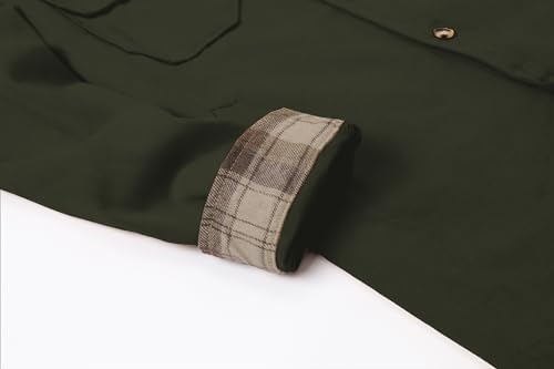 Image of SANGTREE Long Sleeved Flannel Shirt Button Down Plaid Shirts