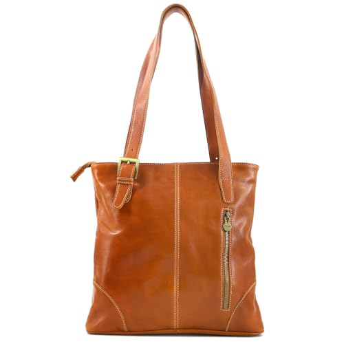 Image of Floto Tavoli Shoulder Bag Hobo Women's Bag in Italian Calfskin Leather