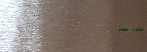 Edelstahlblech 1,5 mm K240 geschliffen 500mm Platte Edelstahl VA 1.4301 nach Maß Edelstahlblech 1,5 mm K240 geschliffen 500mm Platte Edelstahl VA 1.4301 nach Maß