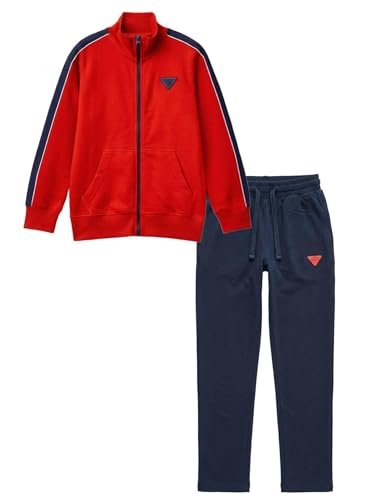 Survêtement garçon LEONE 1947 HJ Sporting en coton noir pour le sport
