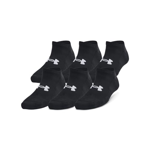 Under Armour Kids' Youth Training Cotton No Show Socks (6 Pairs)