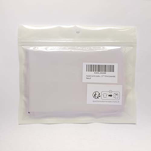 Women’s Solid Color Square Scarf Neckerchief (Lavender)4