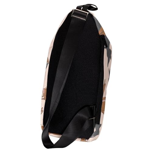 Mochila de hombro ligera para evitar dolor de espalda bolsa cruzada compacta 2
