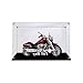 Produktbild Hafu Mai Vitrine für Lego Creator Expert Harley-Davidson Fat Boy 10269, staubdicht, UV-geschützt, passgenaue Vitrine, Geschenke für Lego-Liebhaber (2 mm transparent), klar, HFM10269