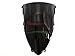 Protek ABS Plastic Injection Black Smoke Double Bubble Transparent Windscreen Windshield for 2012 2013 2014 2015 Ducati 899 1199 Panigale S R Superleggera Tricolore