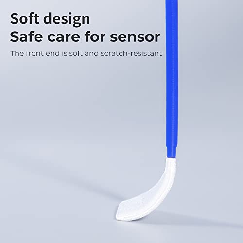 K&F CONCEPT Kit de Limpieza Sensor Full Frame 24mm,Limpiedor del Sensor de Cámara, Cleaning Kit Camara Hisopos de Microfibra Envasados al Vacío Individual para Objetivos/Canon/Sony/Nikon/Sony - imagen 8