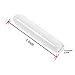 300 Pieces PVC Dishwasher Prong Rack Tip Tine Cover Caps, Flexible Round End Caps Shelf Organizer Tip Caps Wire Thread Protector Cover, 1InchLong,1/8 Inch Inner Diameter(White)