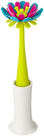 Boon Forb Silicone Bottle Brush, Blue/Pink